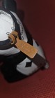 MCM Panda Bag Charm Key Ring Keychain Brown White W/Box Pouch Unused MC — photo 4