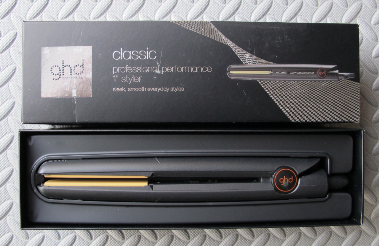 GHD Classic Styler Flat Iron Black 1 Inch
