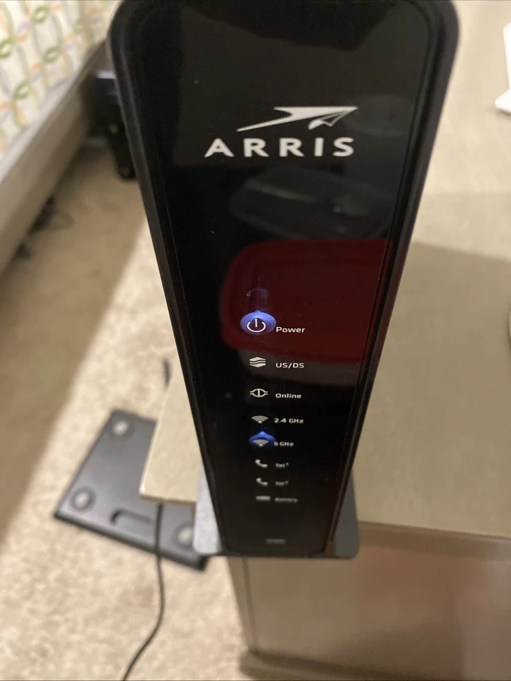ARRIS TG1682G Wireless Modem Router - Black - Image 2 of 4