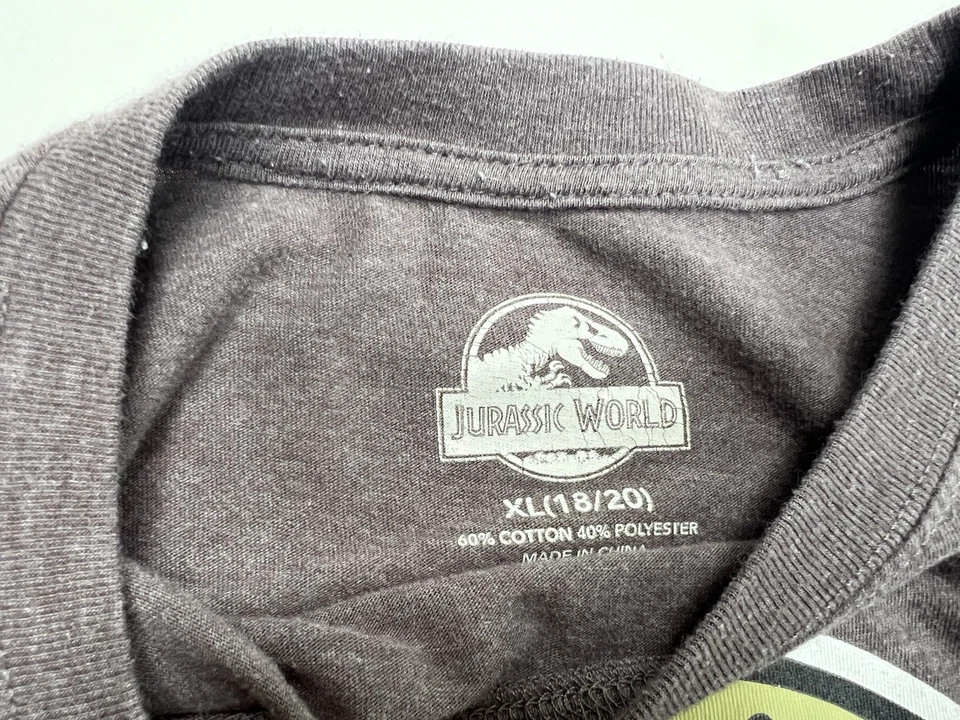 Camiseta Jurassic Park Boys Jurassic World manga larga cuello redondo XL Foto 2 de 2