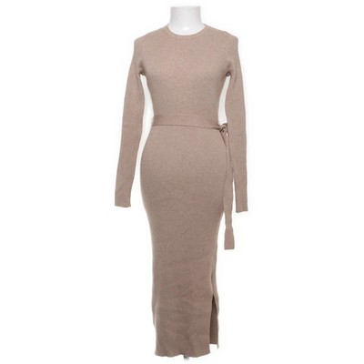 Mango Basics, Wickelkleid, Größe: M, Beige, Polyamid/Polyester/Viskose #NfB