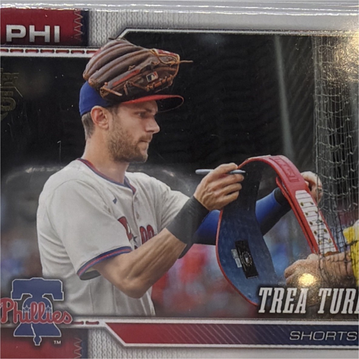 Topps 26 Trea Turner Golden Mirror SSP Philadelphia Phillies 2026 #322
