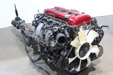 JDM NISSAN S13 SR20DET 2.0L 4CYLINDER RED TOP ENGINE & 5SPEED TRANS & WIRING/ECU