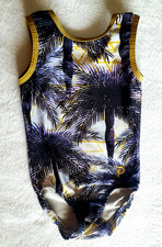 Plum Gymnastics Leotard Child Medium CM 6/8 Dance Ballet Cheer Costume Leo