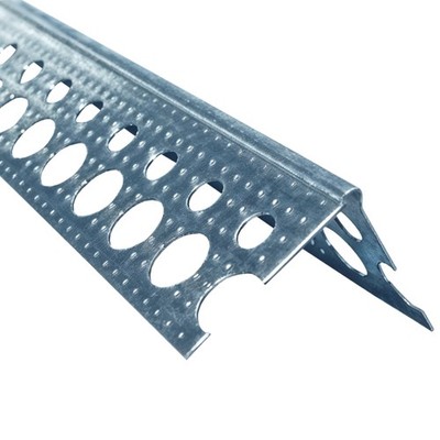 Produktbild von Alu-Eckwinkel Für Trockenbau – Kantenschutz-Profil 24x24mm, 2m Lang & Gelocht