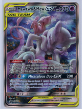 Pokemon TCG Mewtwo & Mew GX SM191 Black Star Promo TAG TEAM Holo 270 HP on eBay