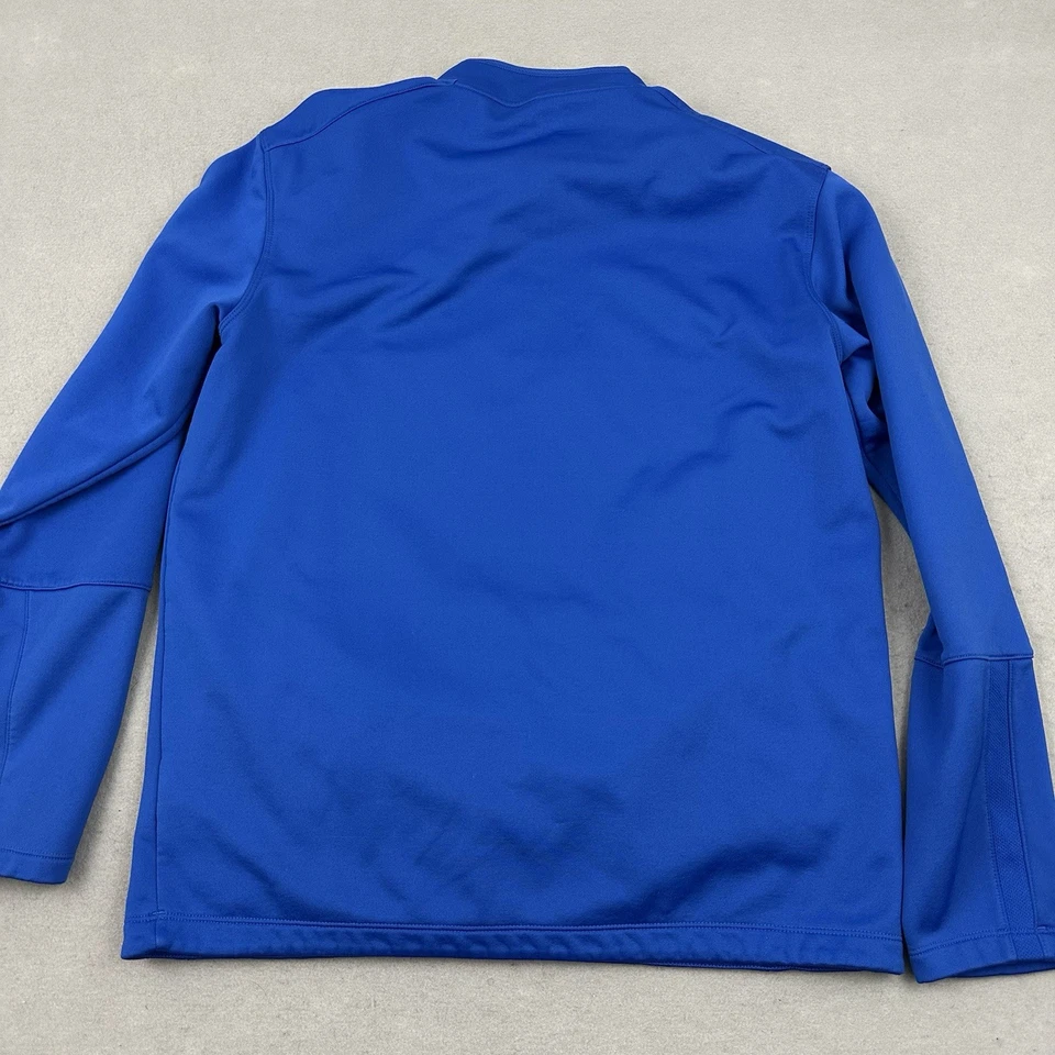 Suéter Duke Blue Devils Hombres Azul Medio Nike Golf Ajuste Térmico 1/4 Cremallera NCAA M Foto 4 de 4