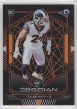 2019 Panini Obsidian Rookies Electric Etch Orange 9/50 Taylor Rapp #193 u6m