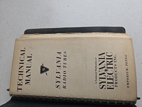 Vintage Technical Manual Sylvania Tubes Electronic Products 1951 - Picture 3 of 4