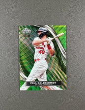 2024 Topps Chrome Black Paul Goldschmidt /99 Green Wave Refractor #93 FXX