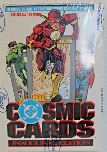 1991 DC Cosmic Cards Inaugural Edition COMPLETE SET 1-180 Impel Vintage Comic