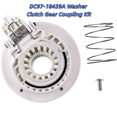 #ad DC97 18439A Washer Clutch Gear Coupling Replace Kit For Samsung Washing Machine $24.88