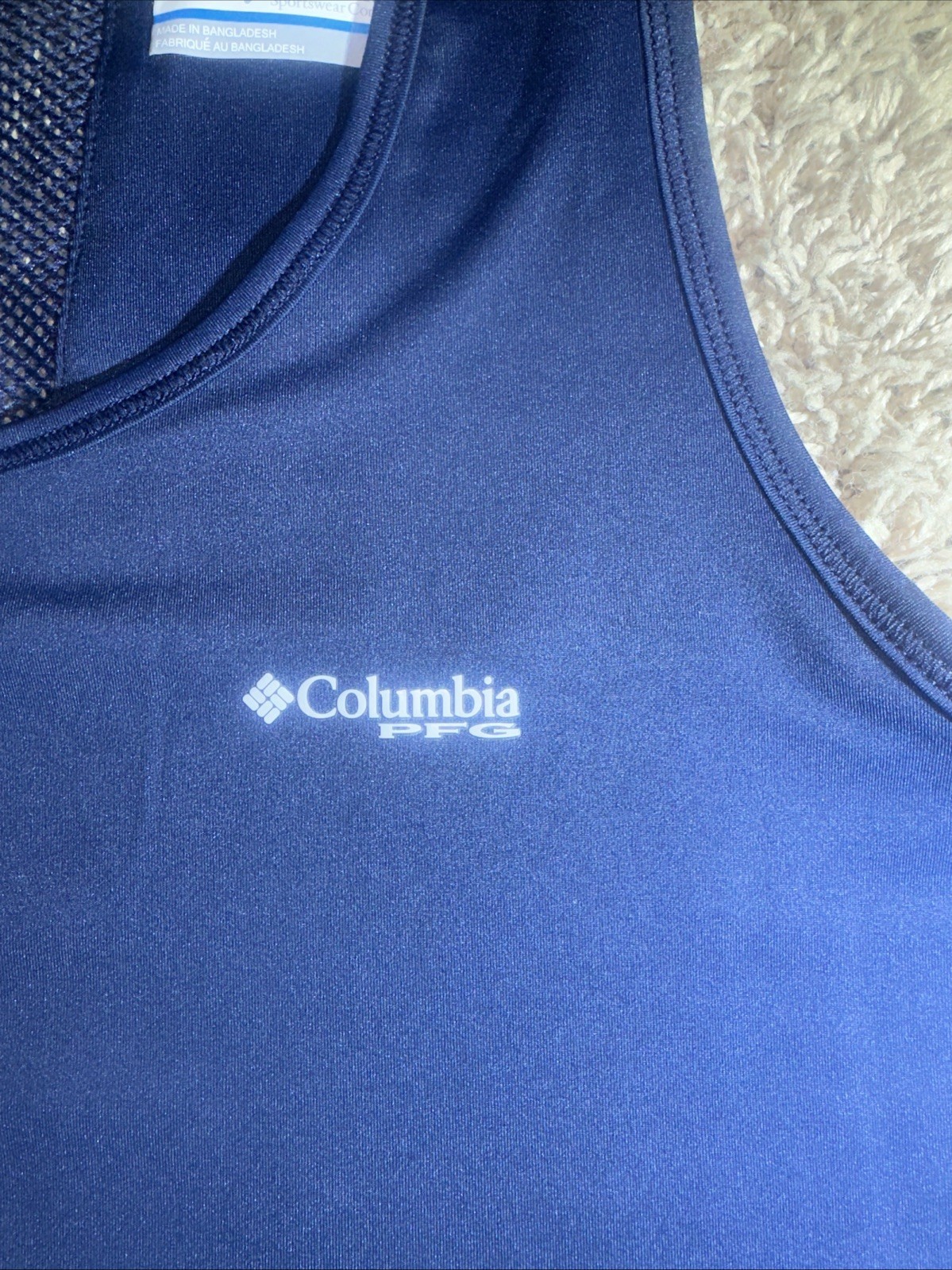 Women's Columbia Midway Bay Navy Blue Omni-Freeze Tank Dress Sz Medium MSRP $55 thumbnail 2