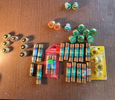 40 Unit Lot Of Fuses. Buss, Littlelfuse, Reliance, General Electric and Eagle