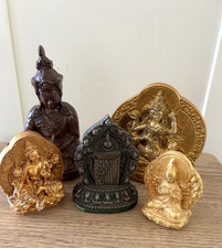 Budha Plaques Guru Shrines Karma Buddhism Diety Monks Comfort Mediation x 5