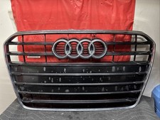 2013-2017 Audi A5 Front Upper Radiator Grille Grill Black Oem 8t0 853 651k