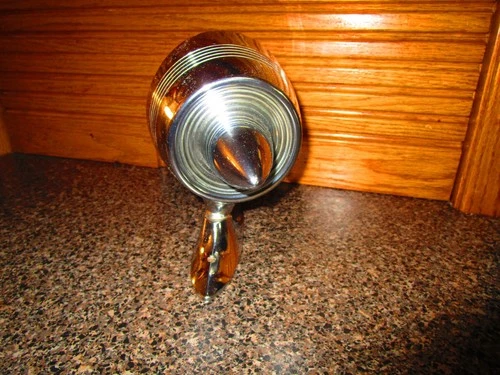 Vintage FOMOCO 1950's 1960's Outside Rear View Chrome Mirror