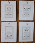 Thomas Kincaide Seasons of Reflection Set Of 4 Summer, Fall, Winter & Christmas — photo 2