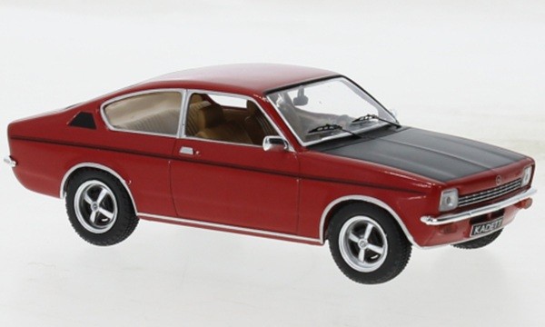 IXO 49022 1:43 Opel Kadett C Coupe SR Diecast Ready Model Red/Black 1976 New