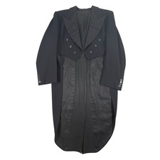 1940's Men's Tailcoat Formal Tuxedo Jacket Navy Blue 42R