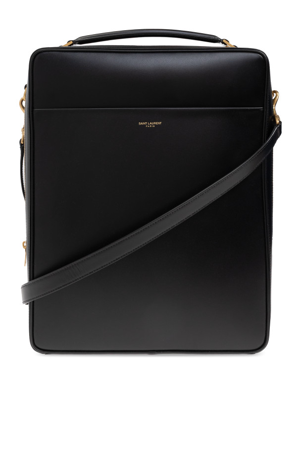 Saint Laurent - Men - Leather handbag - Black 629990₽