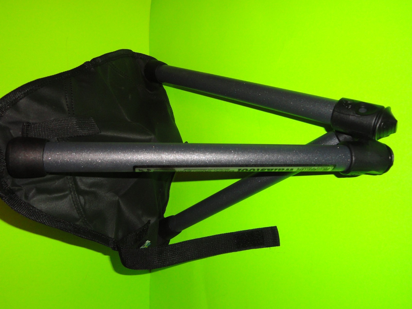 WalkStool Basic 20" Folding Camping Chair Seat Aluminum Telescopic 3 Leg 330#Max