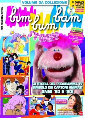 RIVISTA UFFICIALE BIM BUM BAM STORI NUMERO DA COLLEZIONE CON CD SIGLE D'AVENA