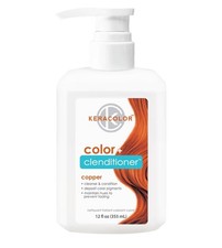 Keracolor Color  Clenditioner 3-in-1 Color-Depositing Conditioner- COPPER-12oz