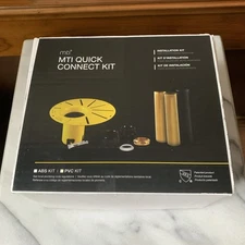 MTI Quick Connect Drop-In Drain Kit DID-1_1/2-V2-PVC-HW