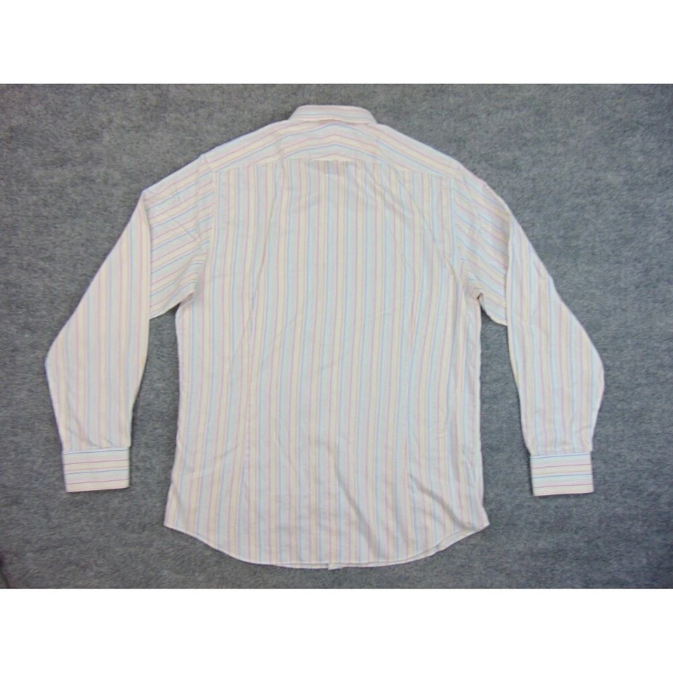 Camisa de vestir Charles Tyrwhitt para hombre 16,5x35 sin planchar ajuste a medida multicolor Foto 3 de 4