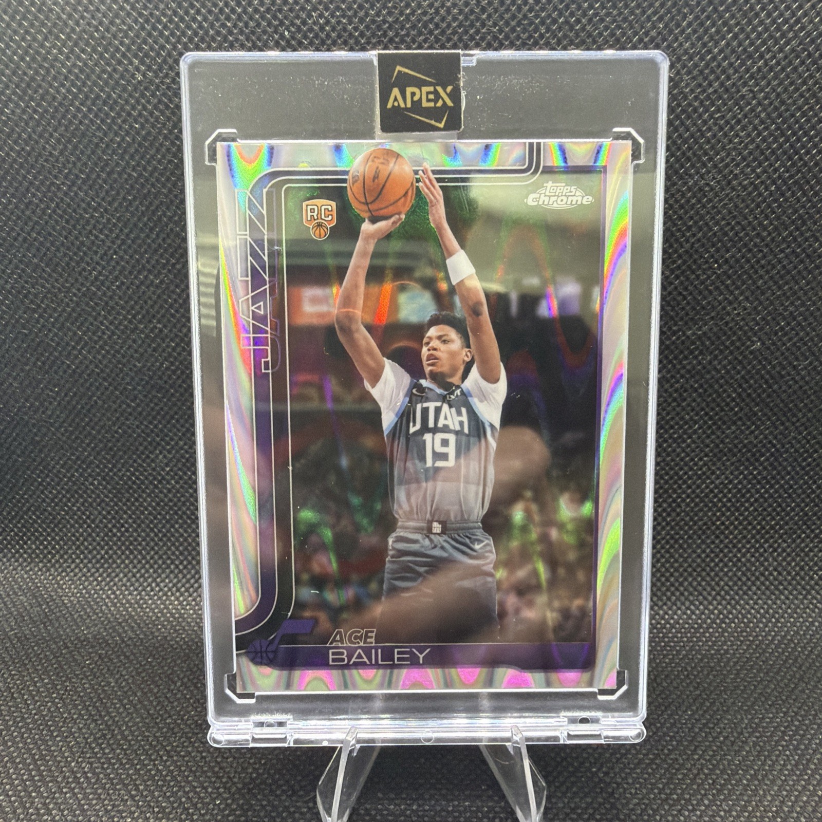 2025-26 Topps Chrome Update Series - Ace Bailey #155 RayWave Refractor (RC)