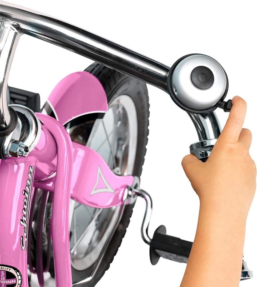 Schwinn ретро розовый детский трицикл - стальная рама, деревянная дека и усы бары - Изображение 3 из 4