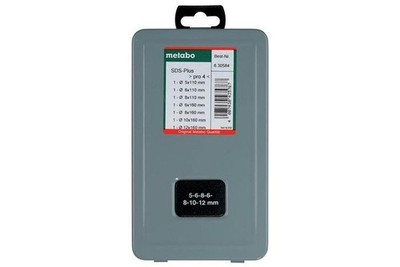 Metabo Hammerbohrersatz SDS-plus Pro 4 7-tlg.SDS-Plus Ku.-Kass. Hammerbohrer