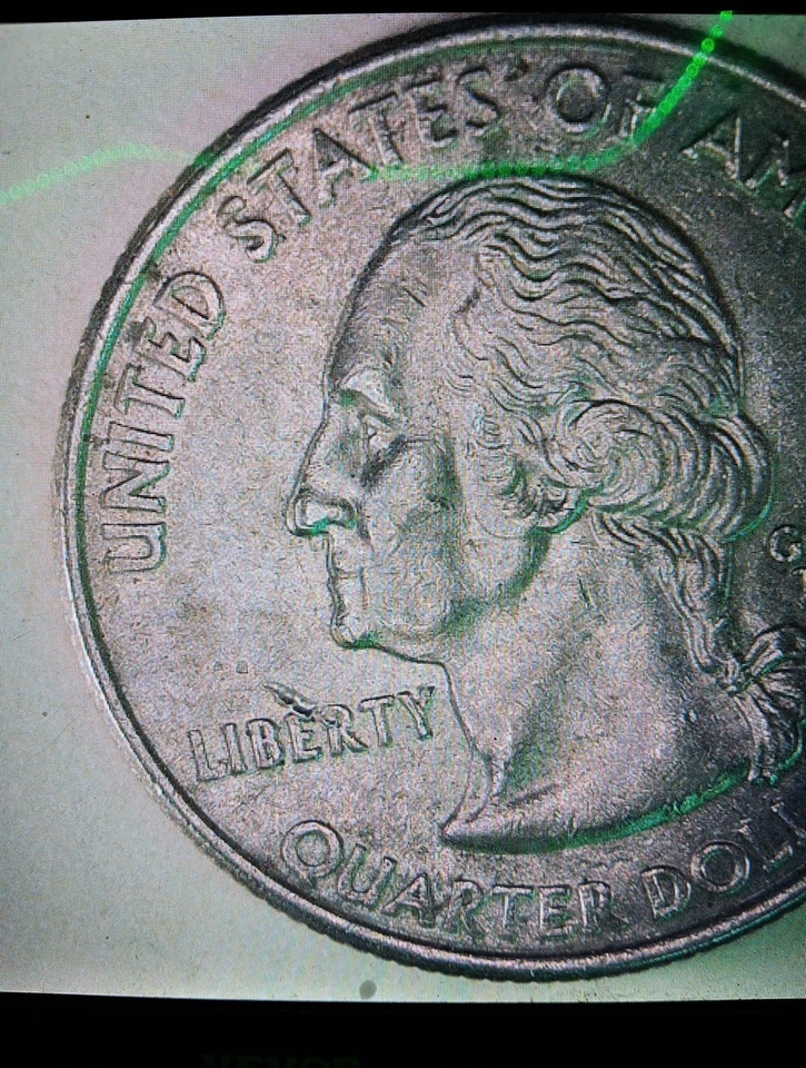 2002 P - Indiana - State Quarter,DDO - Image 3 of 4