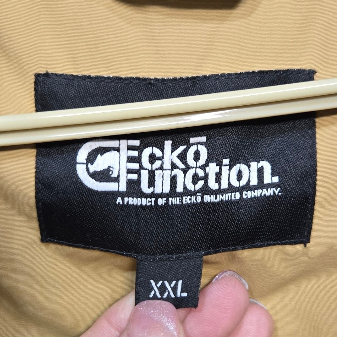 VTG Ecko Unltd Function Heavy Parka Jacket Coat X… - image 7