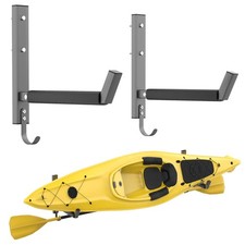 Wall Mount Kayak Rack Garage HeavyDuty Storage Hangers Paddle Hooks 200 lbs