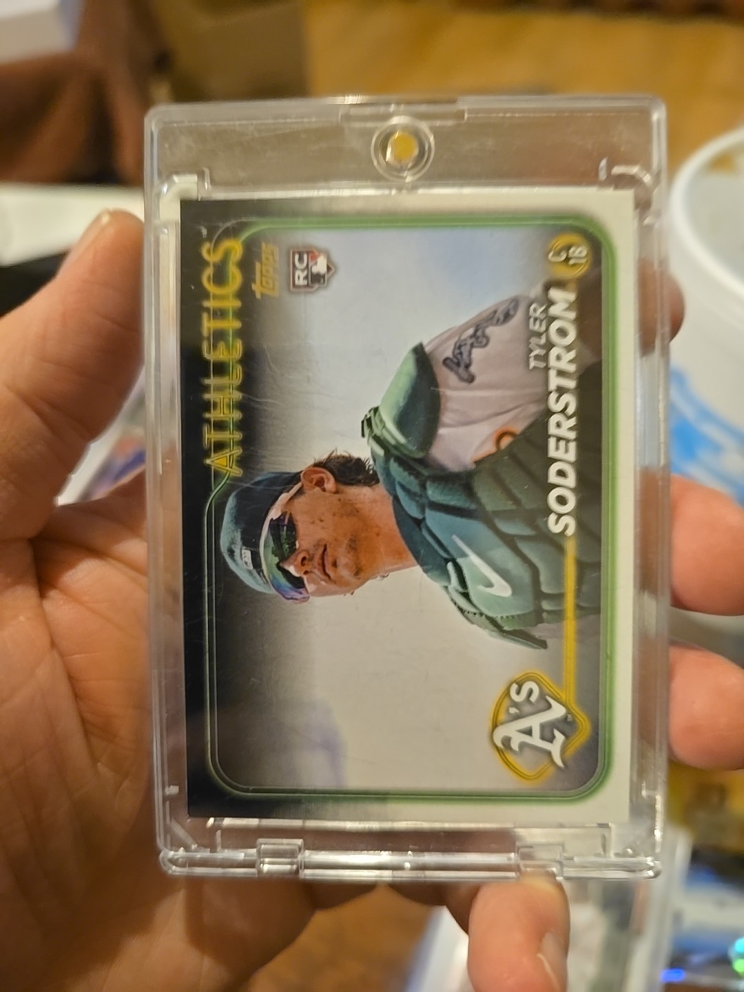 2024 Topps Series 1 Golden Mirror Tyler Soderstrom #244 Rookie RC 07yj