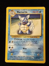 Wartortle - Base Set - 42/102 - Pokemon TCG - HP on eBay