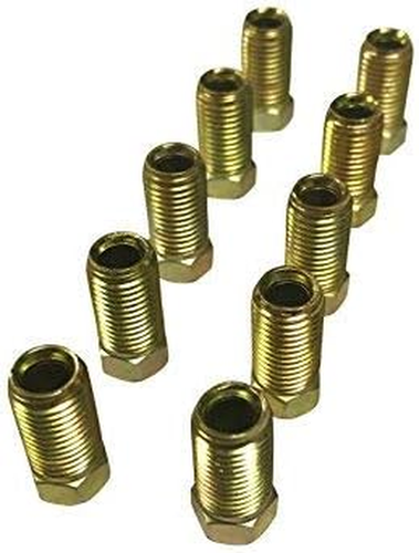 7/16-24 Male 3/8-24 Female Inverted Flare Brake Line Adapter 1/4 To 3