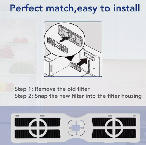 4PCS Replacement for Frigidaire PureAir RAF-2 Air Filter Refrigerator Air Filte - Picture 7 of 16