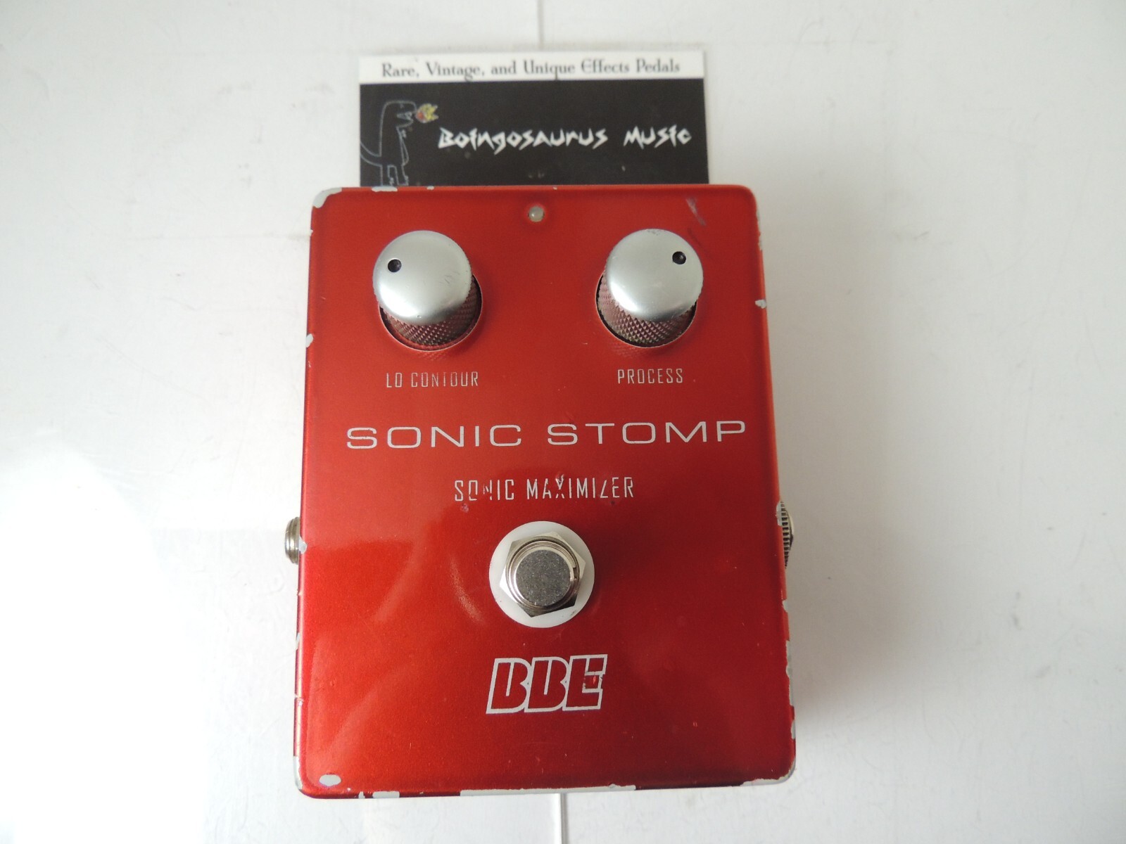 BBE Sonic Stomp Sonic Maximizer Aural Enhancer Effects Pedal Free USA Ship