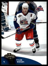 2000-01 Upper Deck Heroes #35 Tyler Wright Columbus Blue Jackets Hockey Card