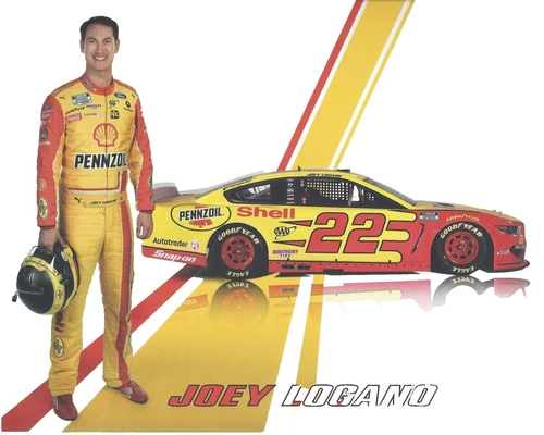 Joey Logano NASCAR Postcards