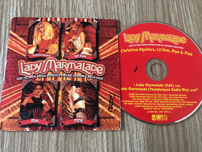 CD 2 TITEL LADY MARMELADE MOULIN ROUGE PINK MYA CHRISTINA AGUILERA LIL KIM SELTEN