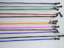 Brillenband Brillenkordel elastisch, Gummischlaufe verstellbar, 12 Farbvarianten