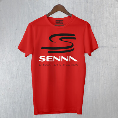 T-Shirt Maglietta Tribute SENNA Ayrton Legend Driver F1 88 Driven To