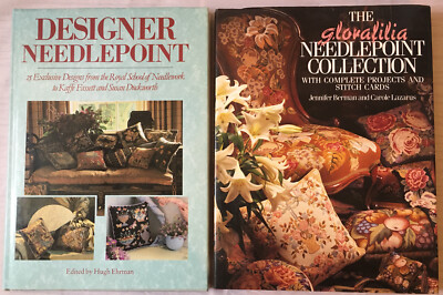 Designer Needlepoint,Royal School of Needlework to Kaffe Fassett + Glorafilla