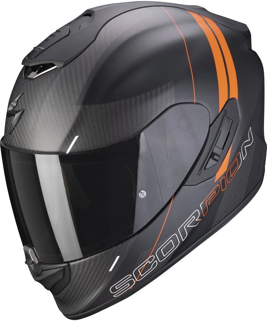 Motorcycle Helmet Integral Scorpion Exo 1400 Air Carbon Drik Matt