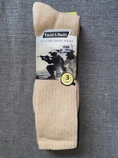 Yacht&Smith Military Boot Socks 3 Pack