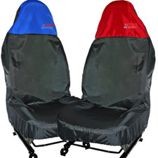 Universal Waterproof Sport Car Seat Covers - Embroidered Logo - Multiple Colours